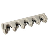 GripLite™ Plastic Wall-Mounted Broom & Mop Holder