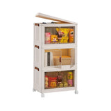 StackSmart™ Foldable Rolling Storage Bins – 3 Piece Stackable Set